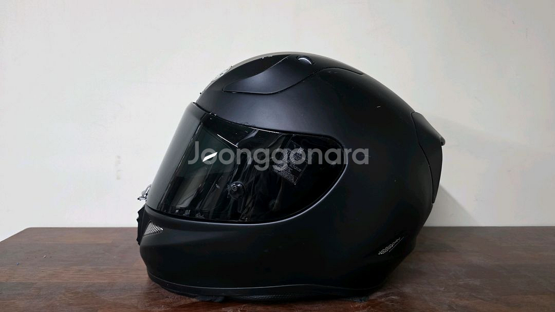 홍진 알파11 블랙무광 L사이즈 +추가쉴드 팝니다--2