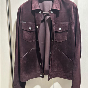 톰포드 스웨이드자켓 TFL605 54사이즈