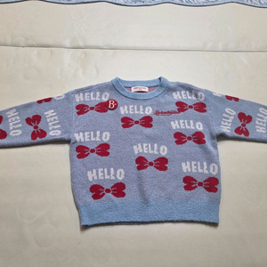 베베드피노 헬로리본 스웨터 100