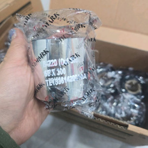 ITW B220 60X300M 바코드프린터 레진 리본 먹지 바코드리본 라벨프린터