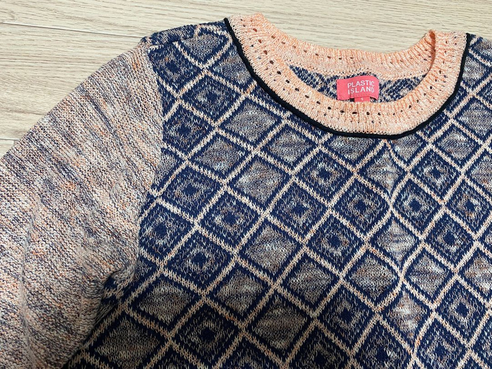 플라스틱아일랜드 니트 원피스 55--5