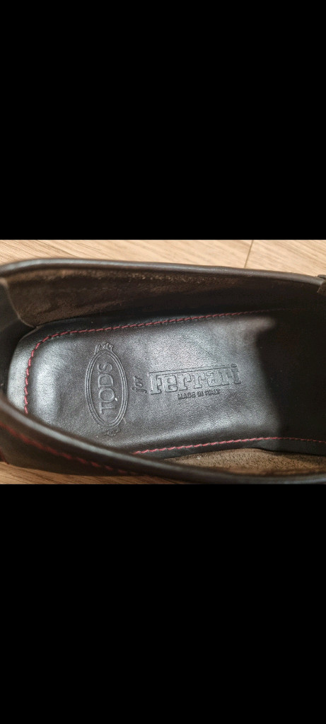 토즈 페라리 콜라보 드라이빙 슈즈 로퍼 6사이즈 250 tods ferrari--7