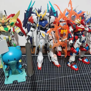 (택포)건프라 가조립 9종 일괄(HG,EG,SD)