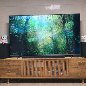 삼성 75인치 QLED + 사운드바