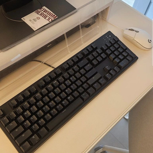 앱코 해커 k995p v3 키보드+ 로지텍 게이밍 마우스 g102 이미지