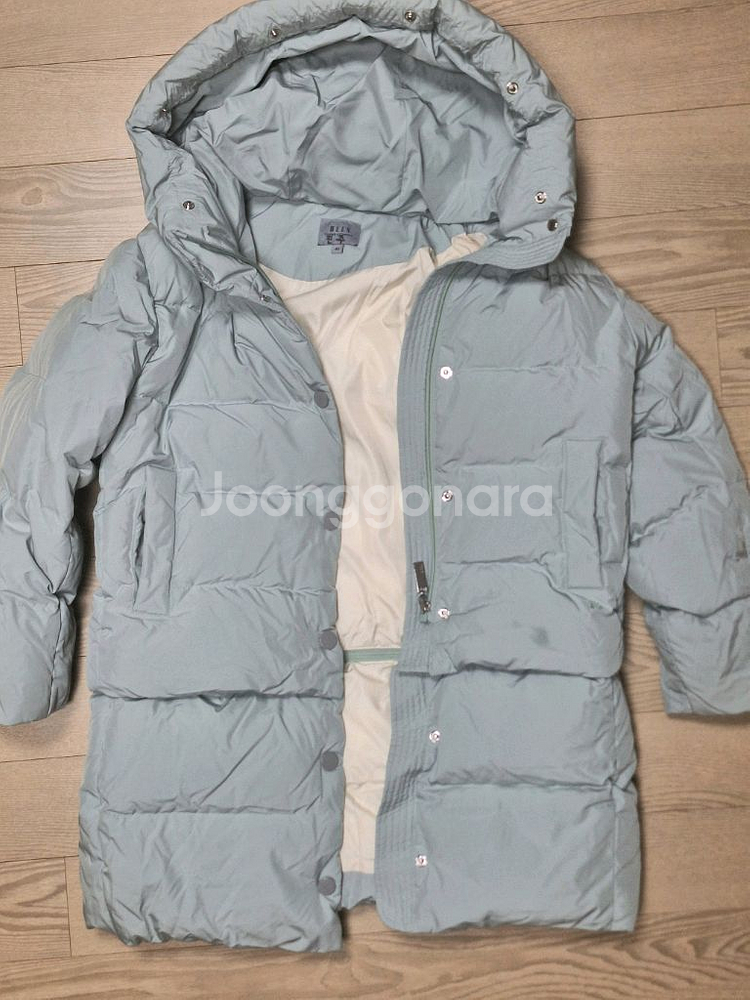 BEEN 빈 디터처블 민트 덕다운패딩 145사이즈--4