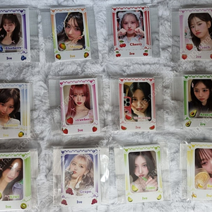 아이브 도무송 과일 찌라시 프리쿠라 포카 비공굿 문굿