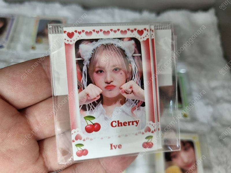 아이브 도무송 과일 찌라시 프리쿠라 포카 비공굿 문굿 이미지