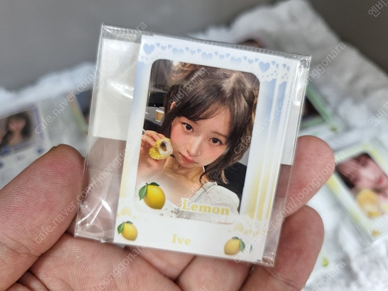 아이브 도무송 과일 찌라시 프리쿠라 포카 비공굿 문굿 이미지