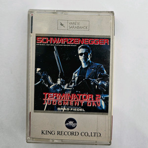 테러미네이터2 사운드트랙 카세트테이프