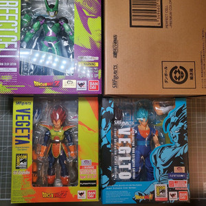 SHF 드래곤볼 SDCC 코믹콘 한정 2종+SHF 퍼펙트 셀 프리미엄 컬러