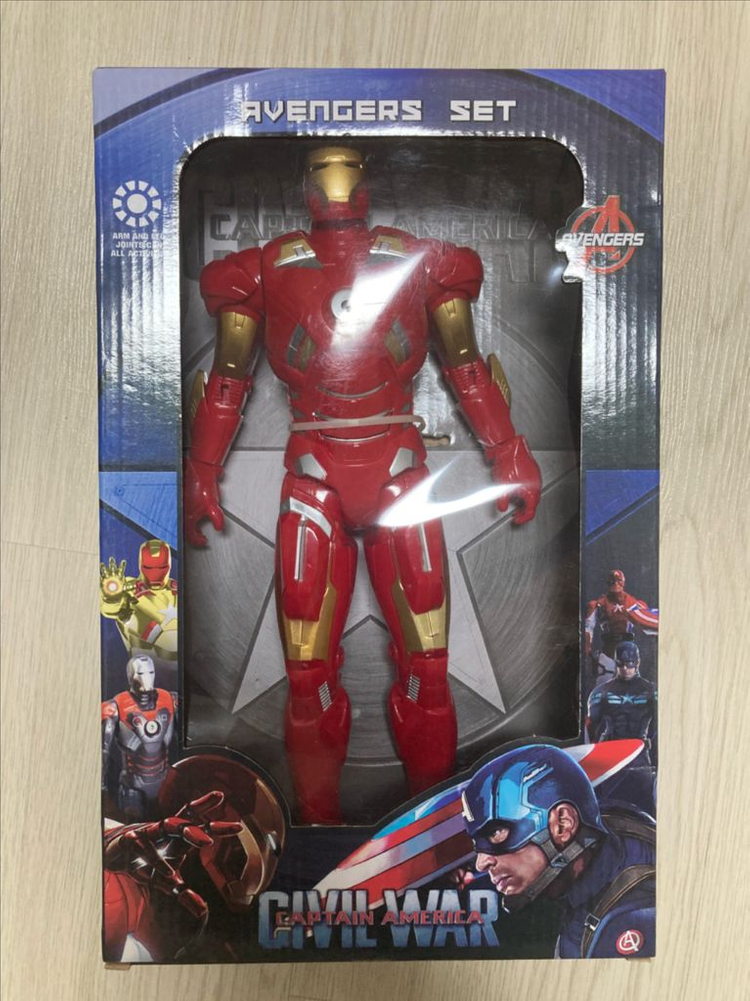 CGV 마블 어벤져스 시빌워 아이언맨 액션 피규어 세트 (미개봉)--3