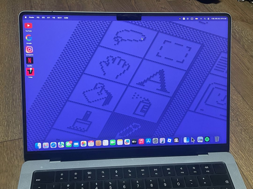 맥북프로 M3 14인치 8 / 512 이미지