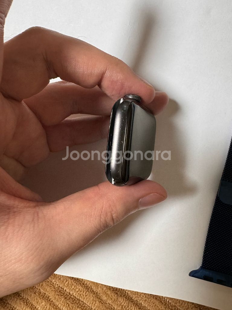 애플워치 SE 나이키버전 44mm 스페이스 그레이--2