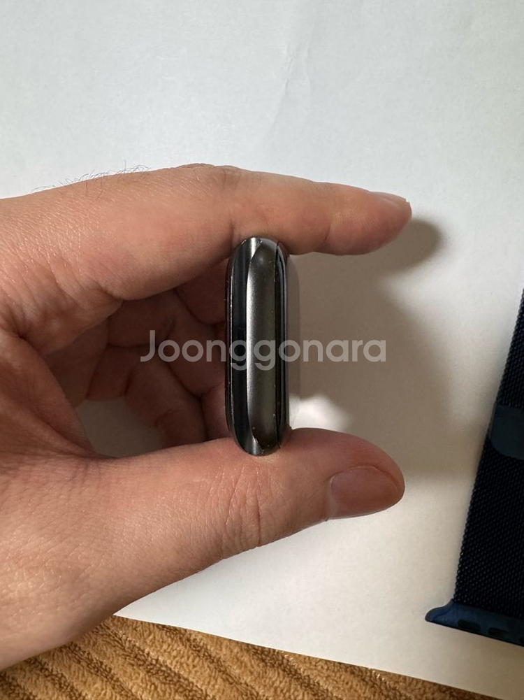 애플워치 SE 나이키버전 44mm 스페이스 그레이--4