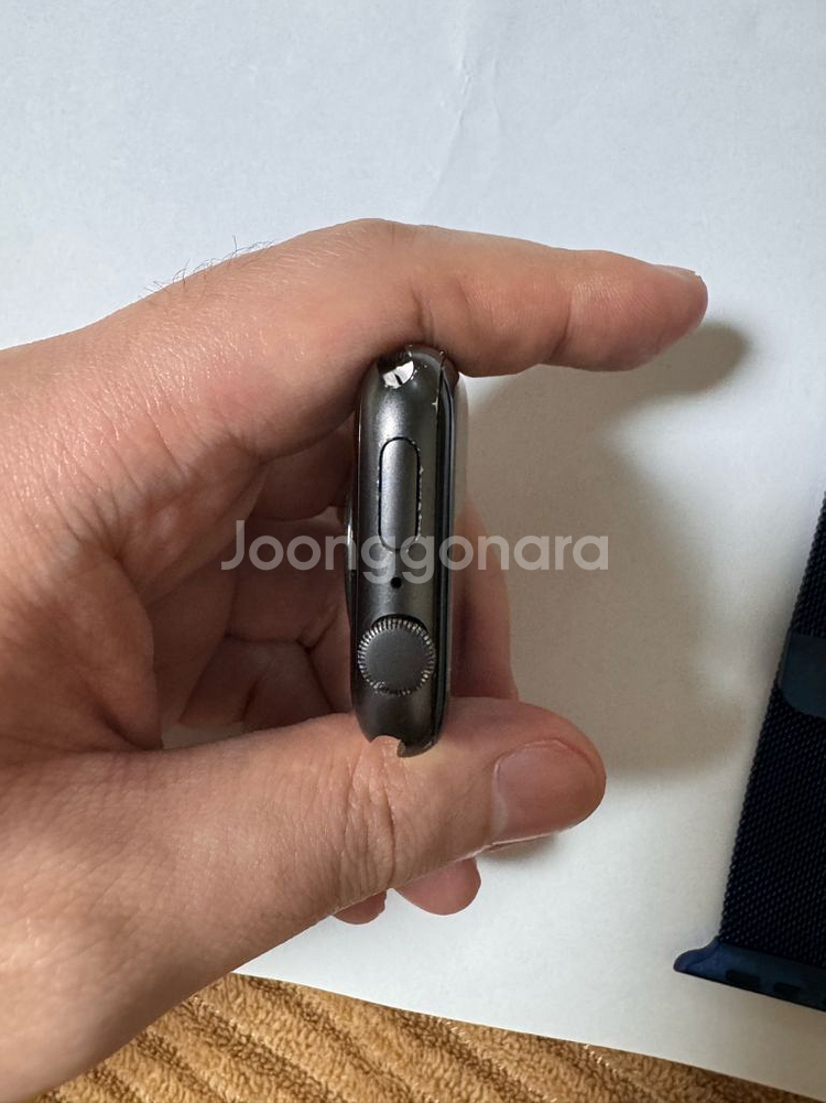 애플워치 SE 나이키버전 44mm 스페이스 그레이--5