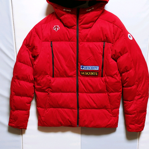 [XXL] 데상트 덕다운 패딩점퍼 레드1386