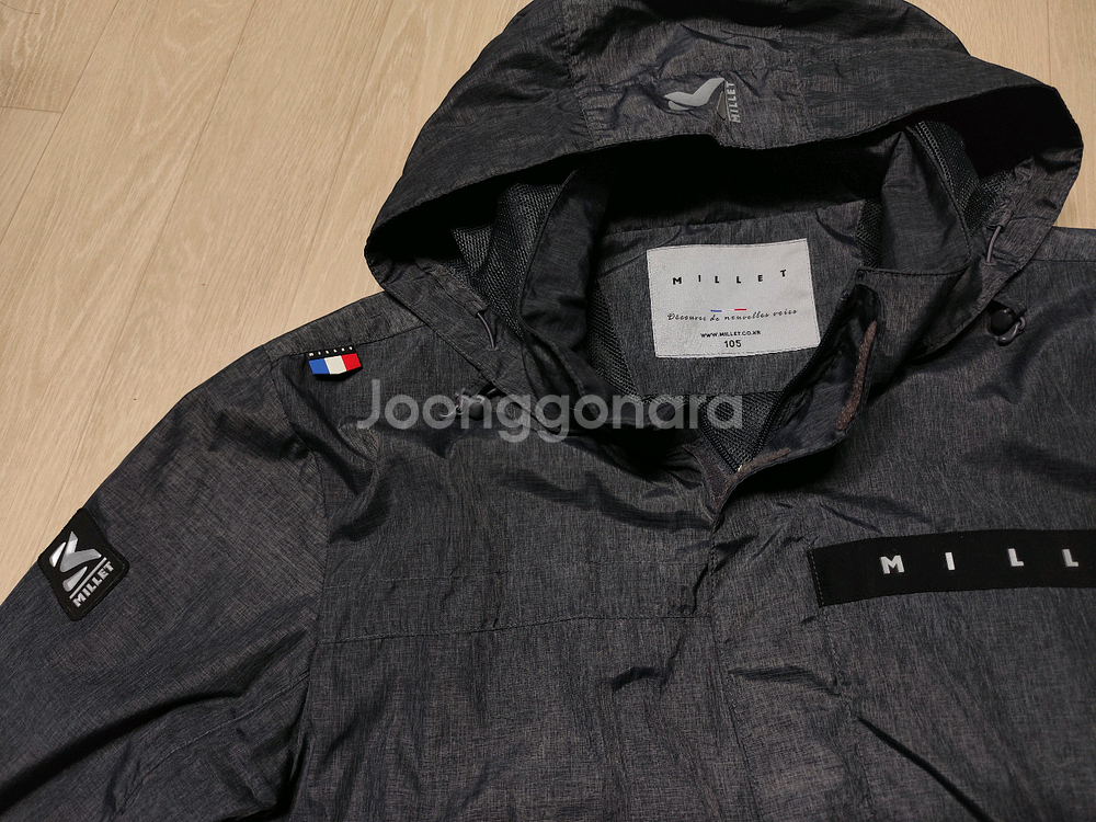 밀레 남성 바람막이 점퍼 105--1