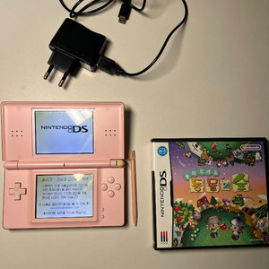 닌텐도ds 라이트 한글판 + 동물의숲 세트