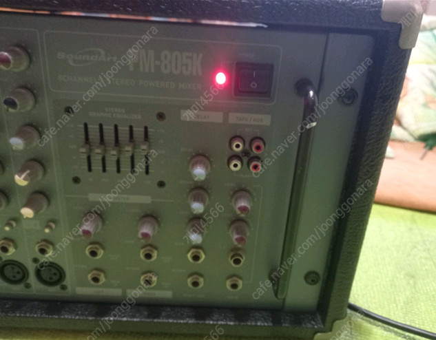 중고 사운드아트 PM-805K 앰프 200000원--1