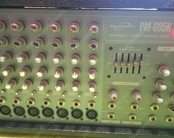 중고 사운드아트 PM-805K 앰프 200000원--2