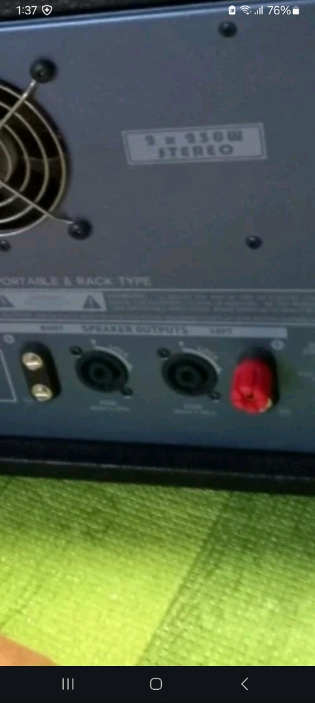 중고 사운드아트 PM-805K 앰프 200000원--9