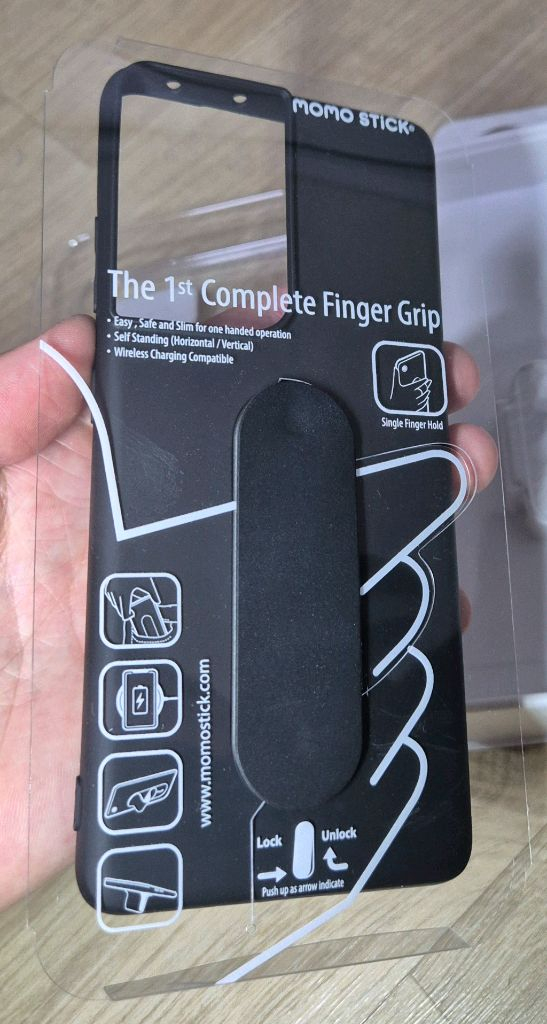 갤럭시S21울트라 모모스틱 슬림그립케이스(새상품) 이미지