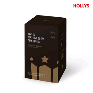 [할리스] 프리미엄 블렌드 아메리카노 미니 100T