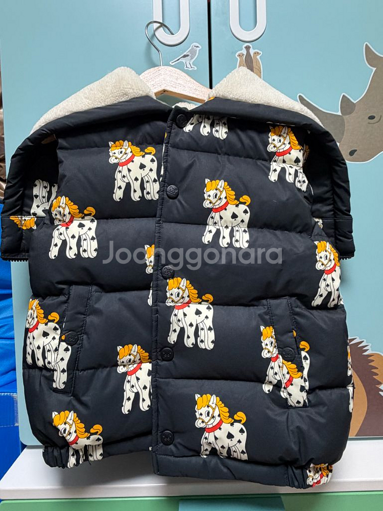 베베드피노 그레이스 다운패딩 후드조끼(120/새거급)--2