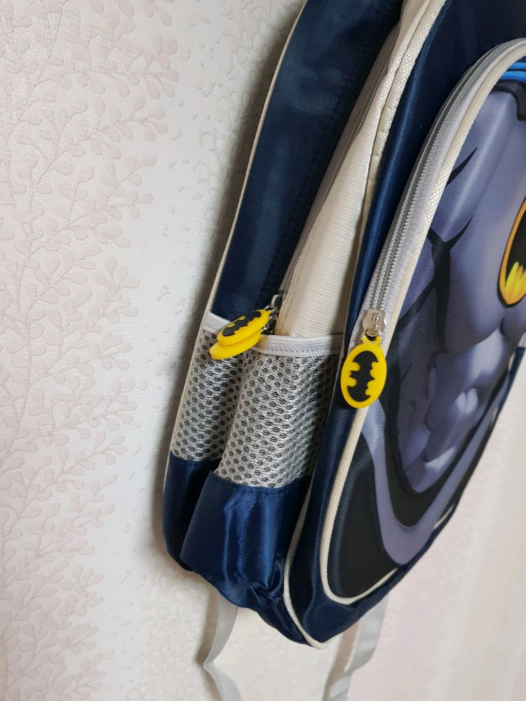 남자 어린이 히어로 배트맨근육백팩 책가방--2