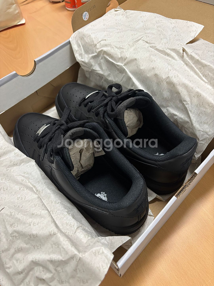 (거의신품/박스O) 나이키 에어포스1 275--6