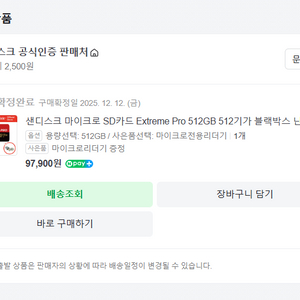 샌디스크 익스트림프로 512GB