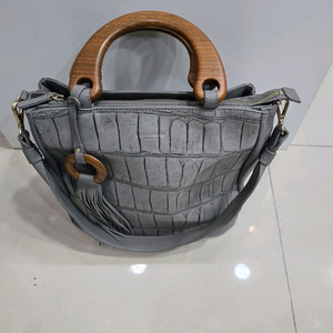 피에르가르뎅 그레이 숄더백