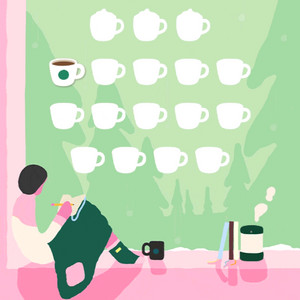 스타벅스 프리퀀시 일반 1장