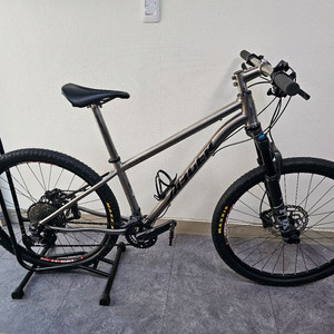 2021 예거 쿠거7 티타늄 MTB 자전거 XT 24단 S사이즈