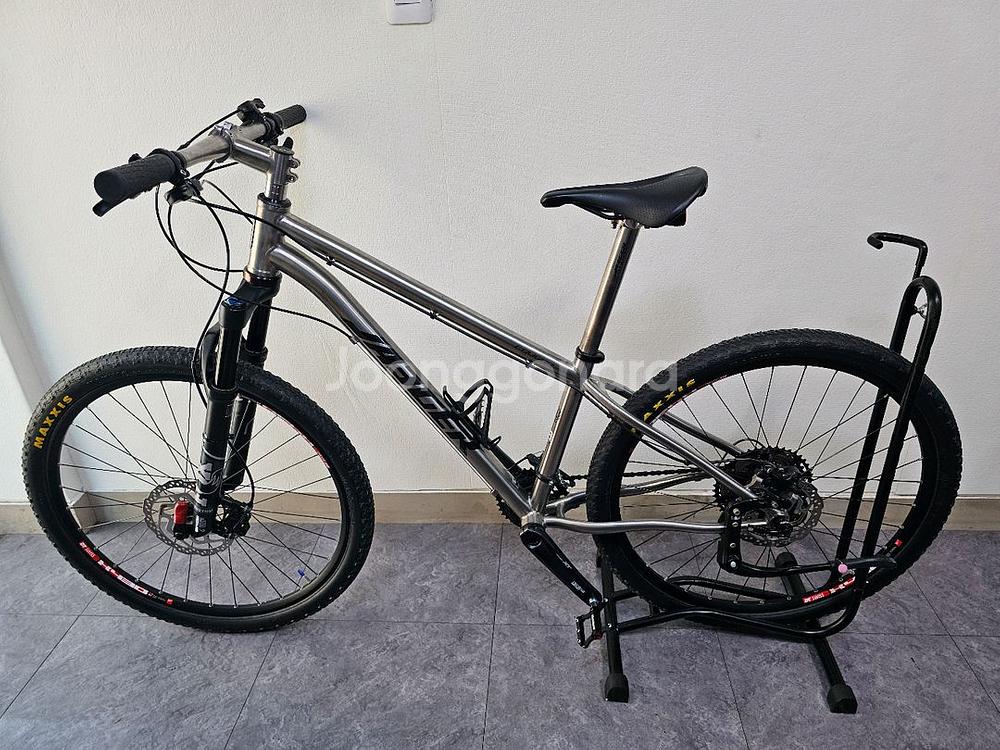 2021 예거 쿠거7 티타늄 MTB 자전거 XT 24단 S사이즈--6