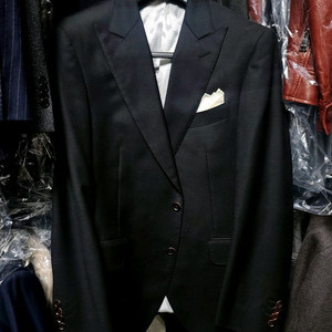 캠브리지멤버스 / 이태리 톰포드 모티브 와이드 피크드라펠 셋업 수트 / 100-103, 32