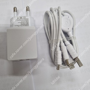 휴대폰 충전기 + 충전선 3가지 모든 type 충전 가