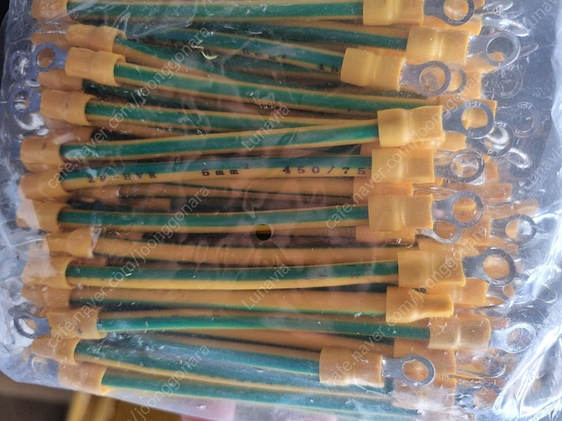 태양광 모듈 접지 6sq*100mm 이미지