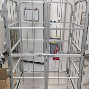 그린플러스 조립식 알루미늄 롤테이너 양문형 대형 1100