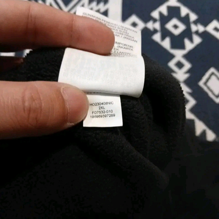 나이키 에어조던 블랙 플라이트 로고패치 플리스 후리스 밴딩 스웻팬츠 트레--7