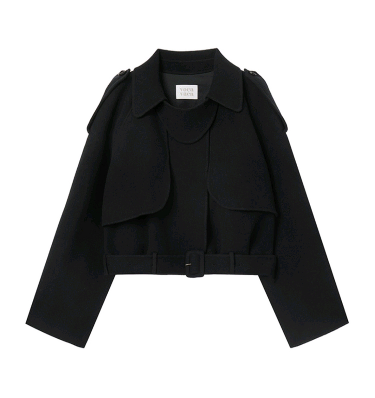 보카바카 울 트렌치 반코트 프리 이미지