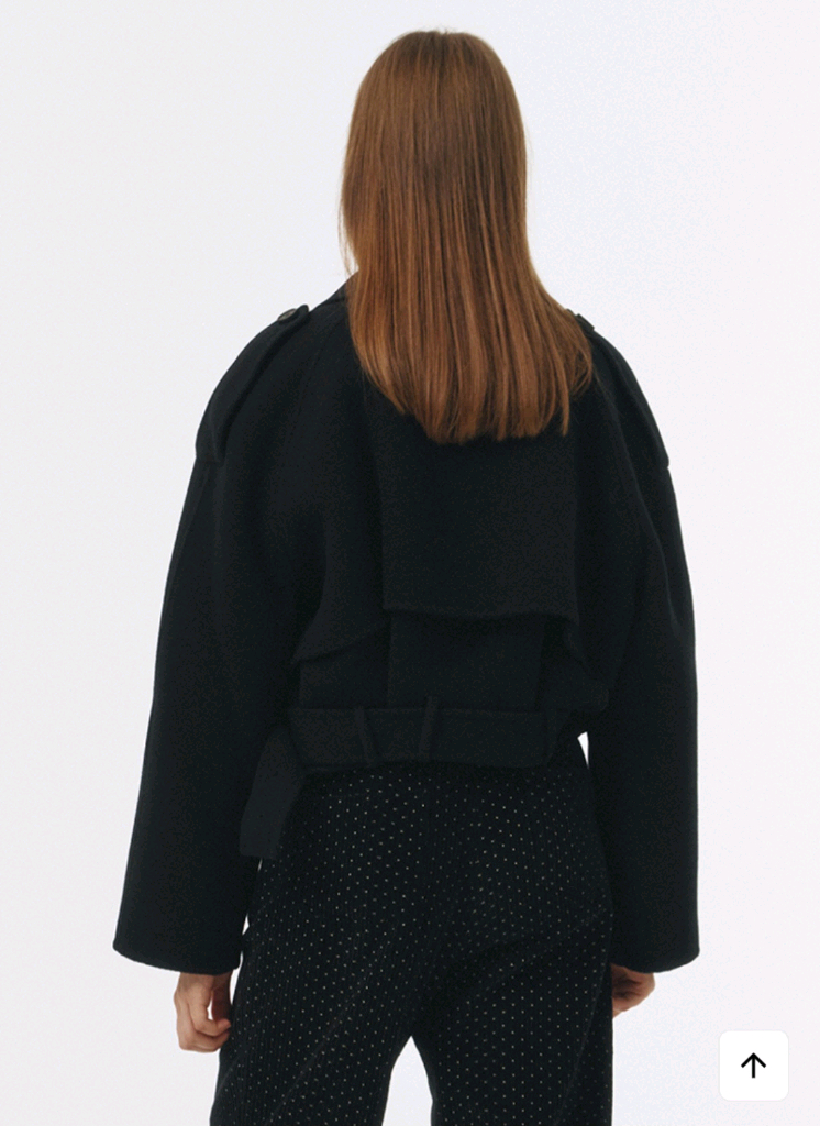 보카바카 울 트렌치 반코트 프리 이미지