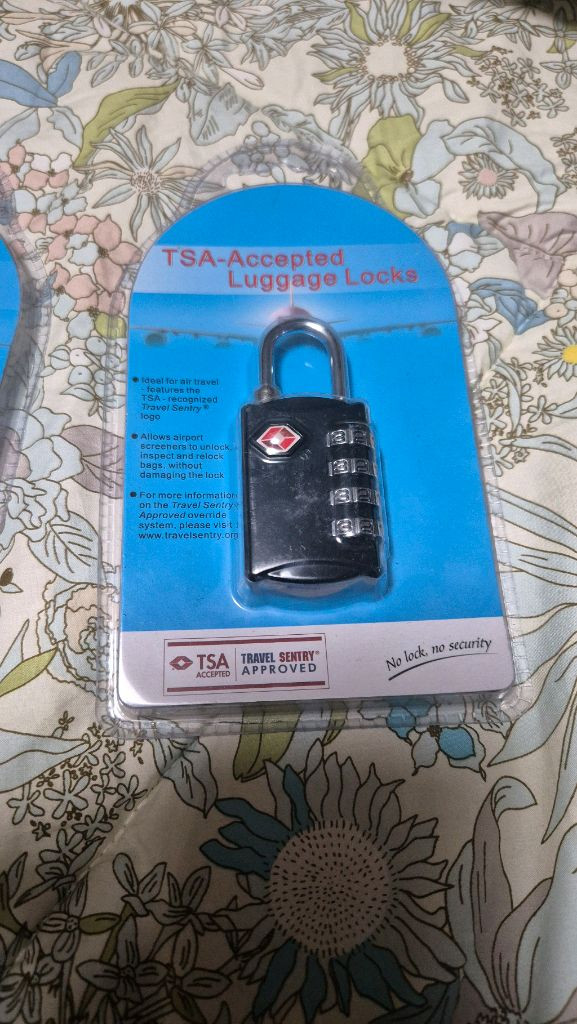 TSA 309 여행용 잠금 장치 2개--1