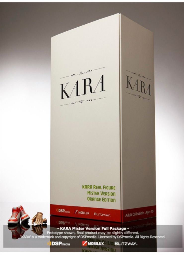 [블리츠웨이] 카라(KARA) 전멤버 1/6 액션피규어 풀세트(미개봉)--5