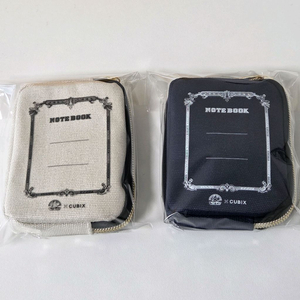 일본 츠바메 노트 큐빅스 CUBIX 미니 쿠션 파우치 동전지갑 카드지갑