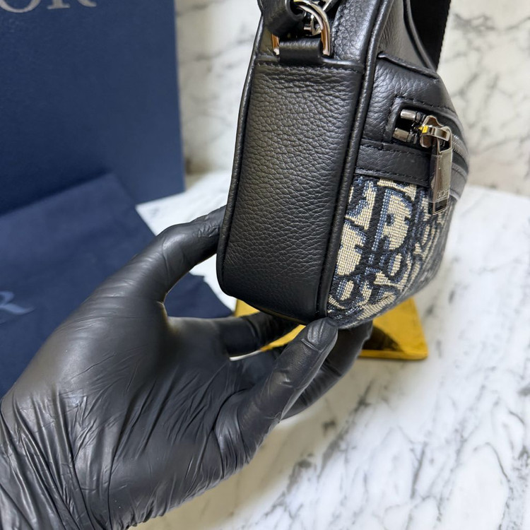 디올 오블리크 라이더 2.0 미니 크로스백 메신저백--2