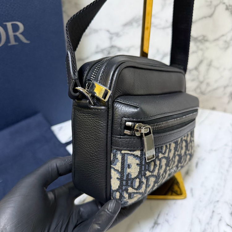 디올 오블리크 라이더 2.0 미니 크로스백 메신저백--3