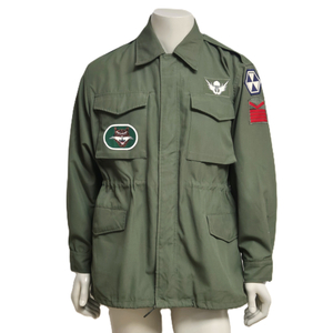 육군 구형 80s 706특공연대 하사 민무늬 야전상의 전투복 자켓 (L) 이미지