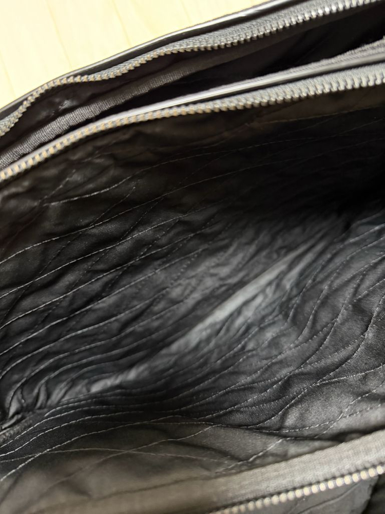 폴로 블랙가죽 서류가방 판매합니다--3